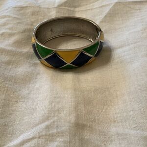 Geometric Bangle Bracelet